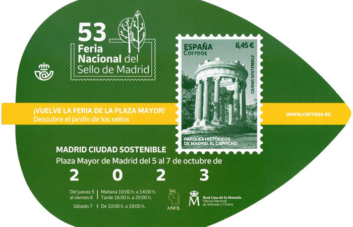 ESPAÑA. Las emisiones de sellos de valor variable en la Feria Nacional del Sello 2023
